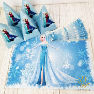 Package Frozen Theme Elsa Anna Party Birthday Decorations