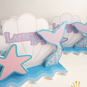 Under The Sea Mermaid Birthday Party Decorations Centerpiece