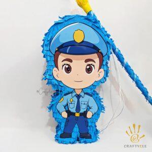 Boy Police Kids Party Pinata Activity Game Candy Decorations