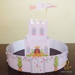 Cake Topper Castle Cake Topper Paper Craft Decorations