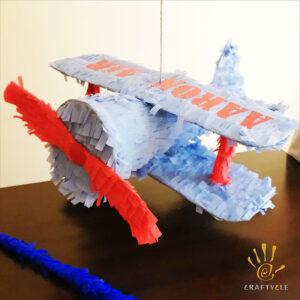 Airplane Pinata Birthday Party Theme Personalized Kid Activity Game