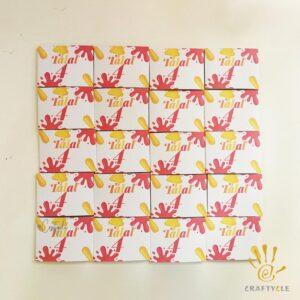 Art Painting Napkin Cutlery Wrap Holder