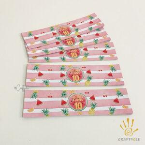 Fruits Water Bottle Wrap Holder