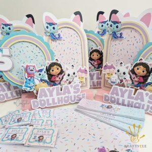 Gabbys Doll House Kids Party Craft Decor Centerpiece