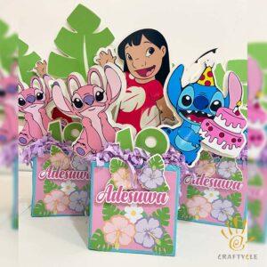 Lilo Stitch Birthday Party Centerpiece Decorations