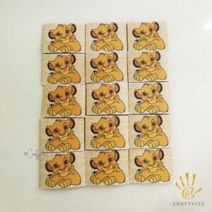 Lion King Napkin Cutlery Wrap Holder