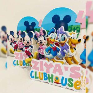 Mickey Minnie Club House Kids Party Craft Decor Centerpiece
