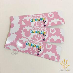 Minnie Mouse Clubhouse Water Bottle Wrap Holder