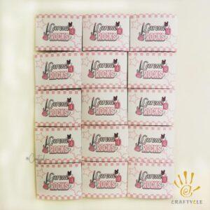 Rock Musical Napkin Cutlery Wrap Holder