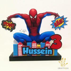Spiderman Kids Party Craft Decor Centerpiece
