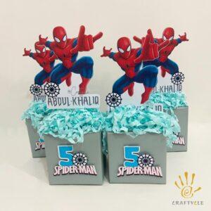 Spiderman Kids Party Craft Decor Centerpiece