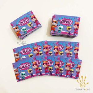 Super Kitties Napkin Cutlery Wrap Holder