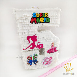 Mario Barbie Kids Party Pinata Activity Game Candy Decorations