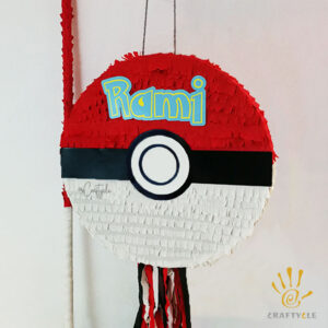 Pokemon Pokeball Kids Party Pinata Activity Game Candy Decorations