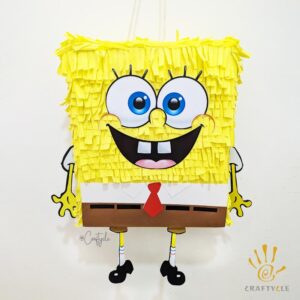 Spongebob Square Pants Kids Party Pinata Activity Game Candy Decorations